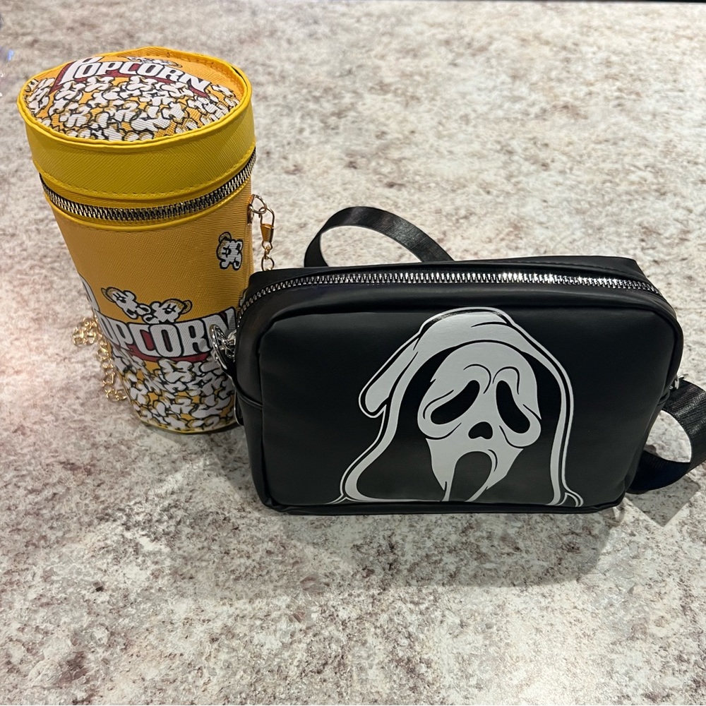 NWOT bag bundle ghost face and popcorn